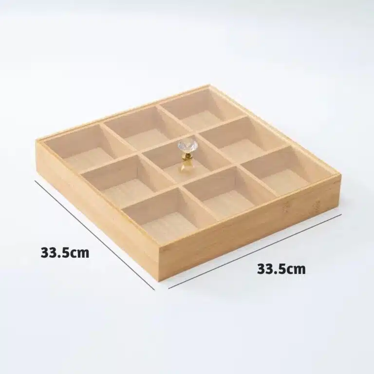 Plateau de rangement compartimenté