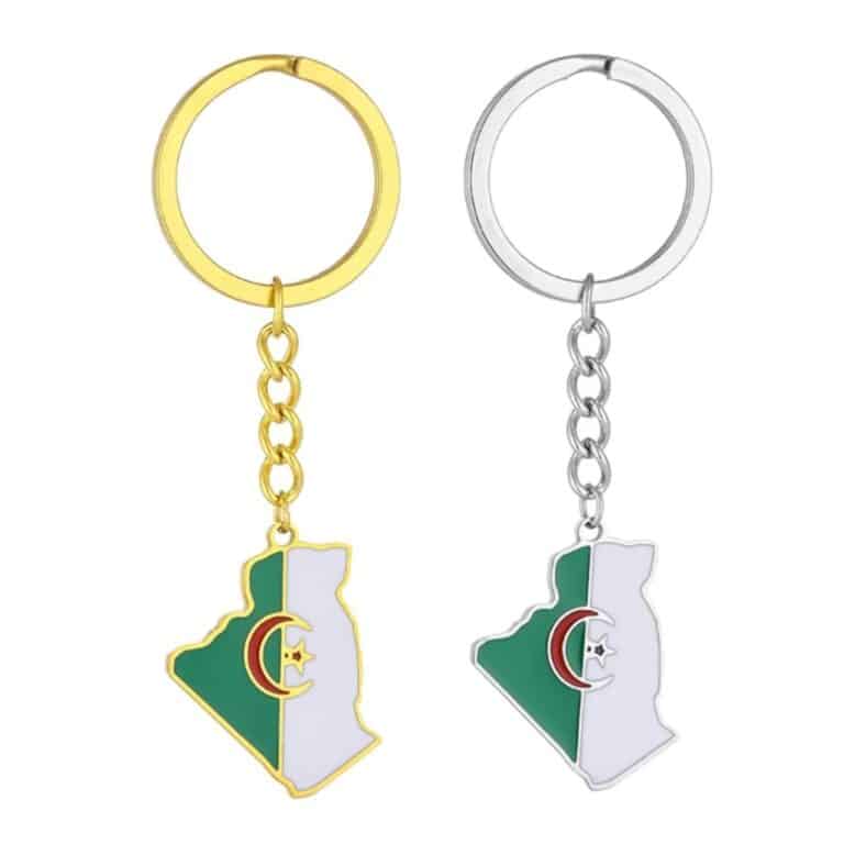 Porte-clés Drapeau de L'algérie 1