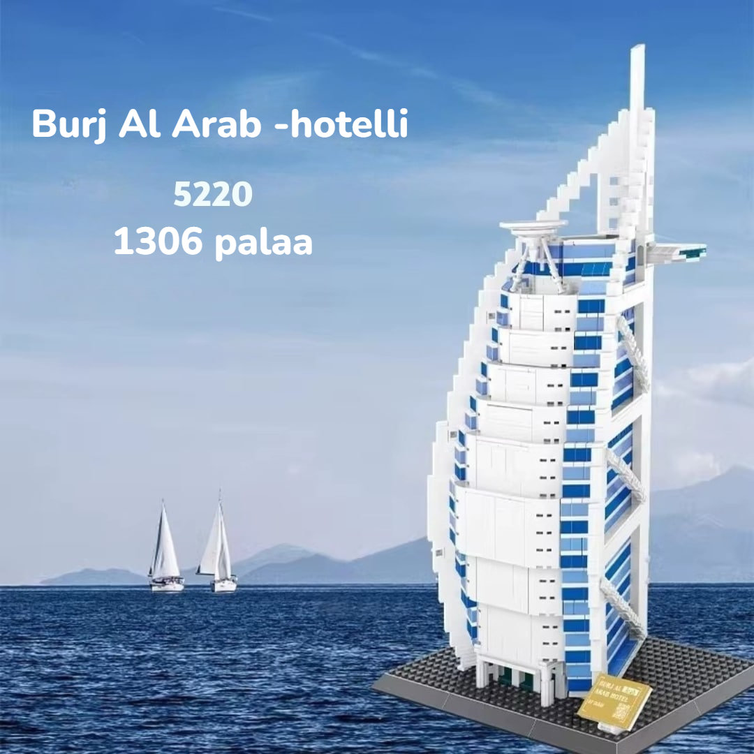 Burj Al Arab -hotelli mikropalikoista