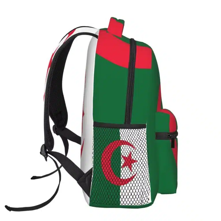 Algeria flag backpack