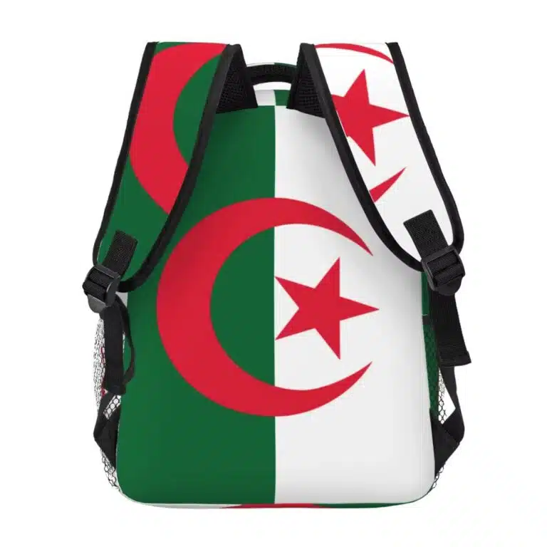 Algeria flag backpack