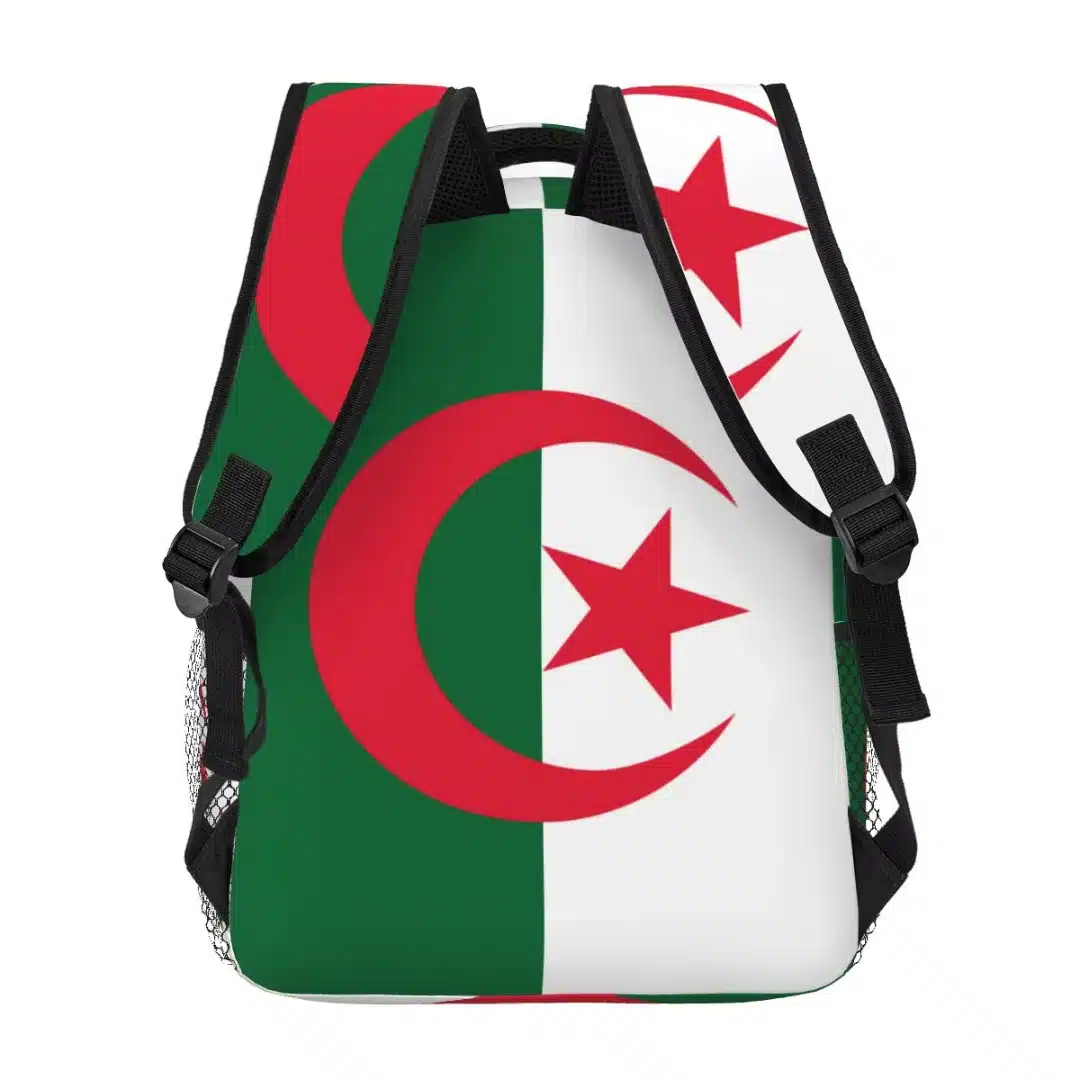 Algeria flag backpack