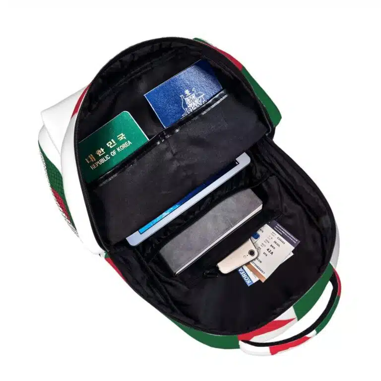 Algeria flag backpack