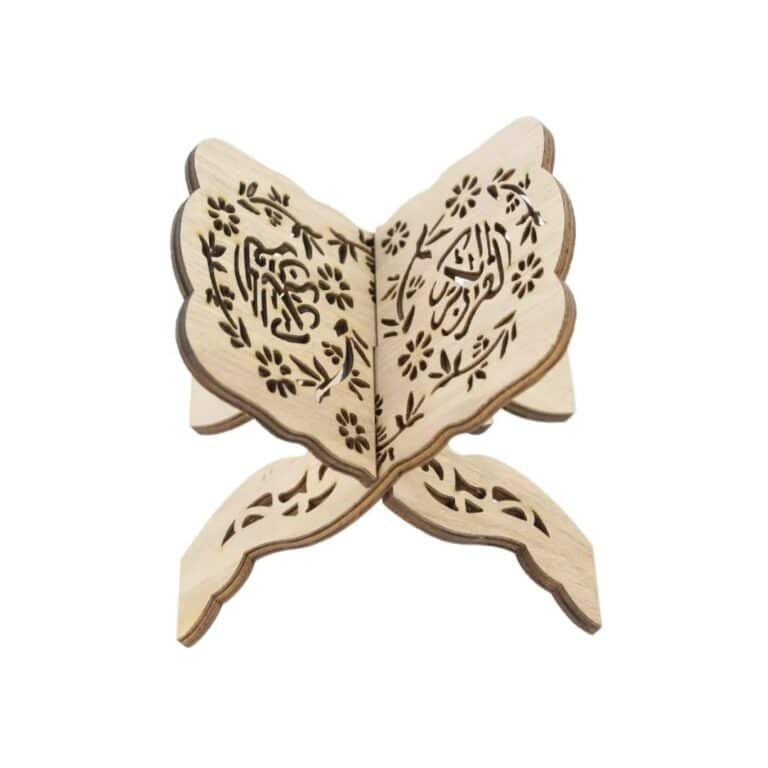 Support Coran sur Pied en Bois 5