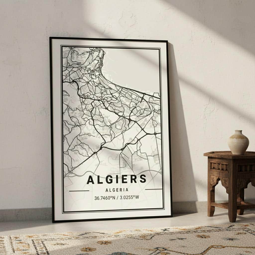 affiche-dycorative-plan-de-ville-dalger-picture-8268