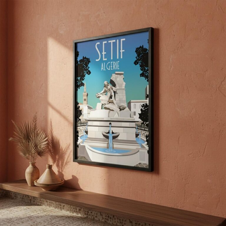 affiche-dycorative-ville-de-sytif-en-algyrie-picture-5606