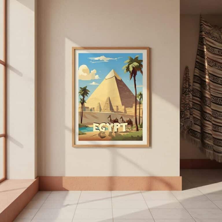 affiche-dycorative-ygypte-avec-paysage-de-pyramide-picture-2052