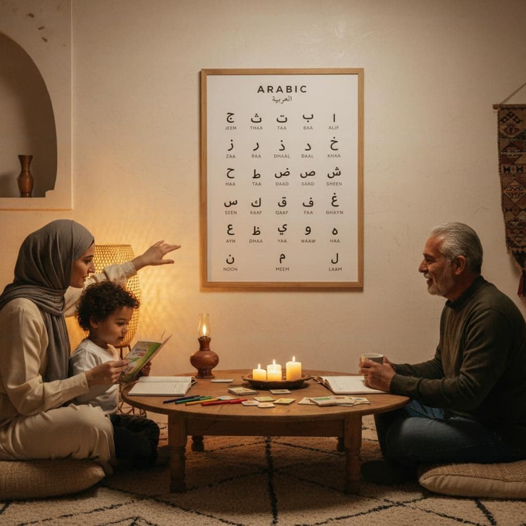 Affiche Murale Alphabet Arabe - 20 (2)