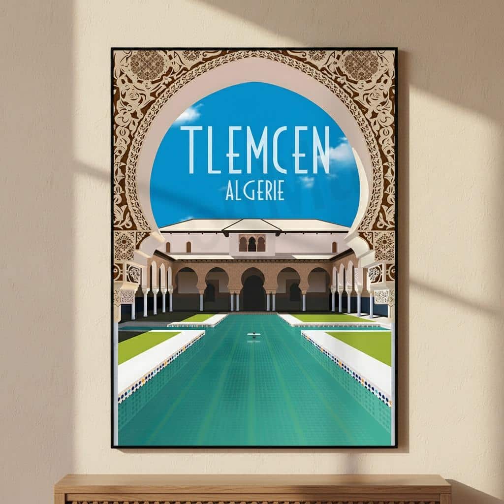 Affiche Murale Tlemcen Algérie
