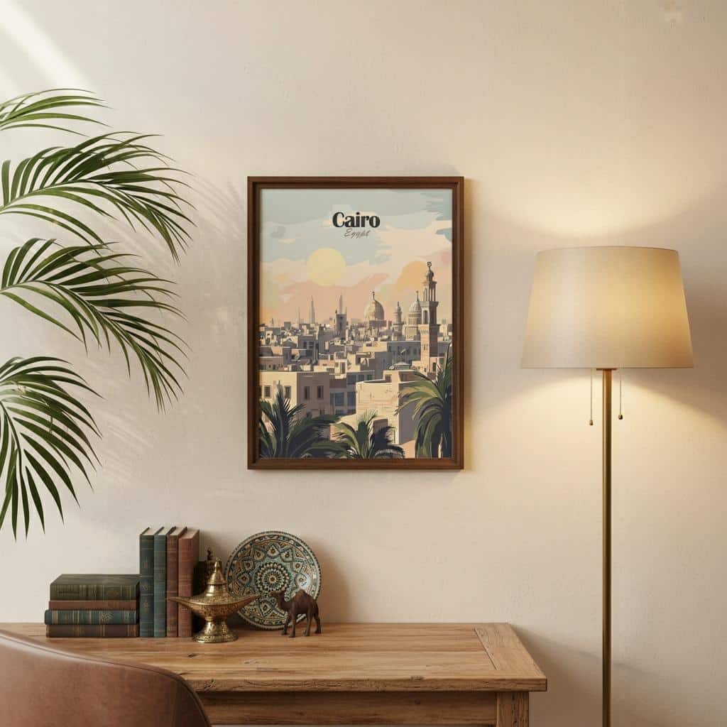 affiche-vintage-du-caire-ygypte-picture-6658