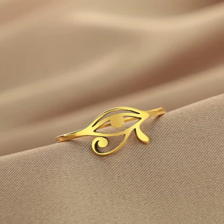Bague Orientale avec oeil D'horus 3