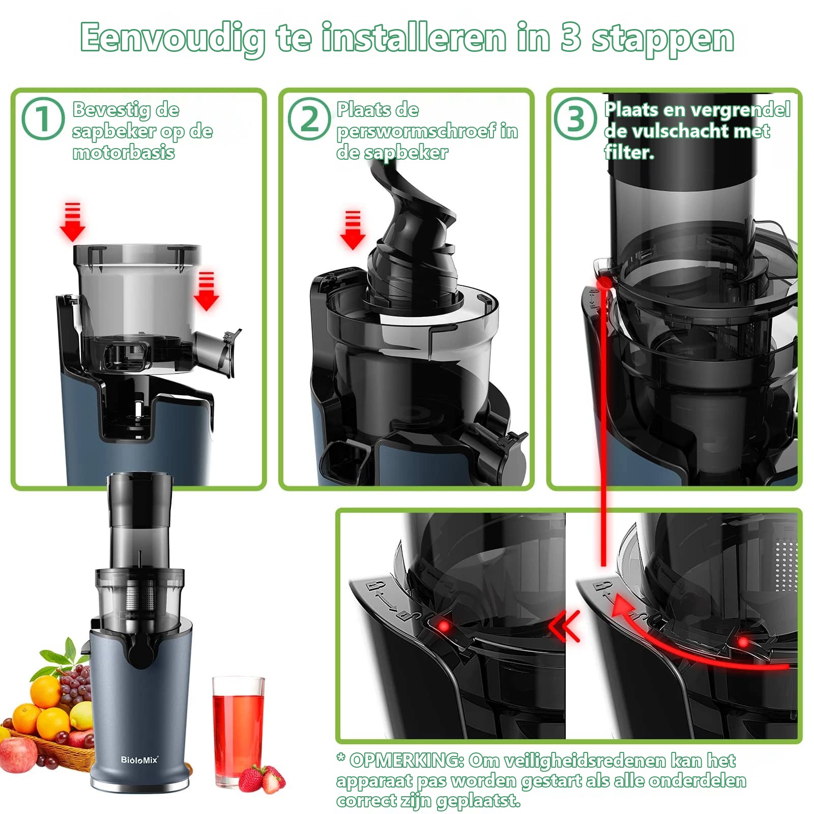 Citruspers Biolomix zonder BPA