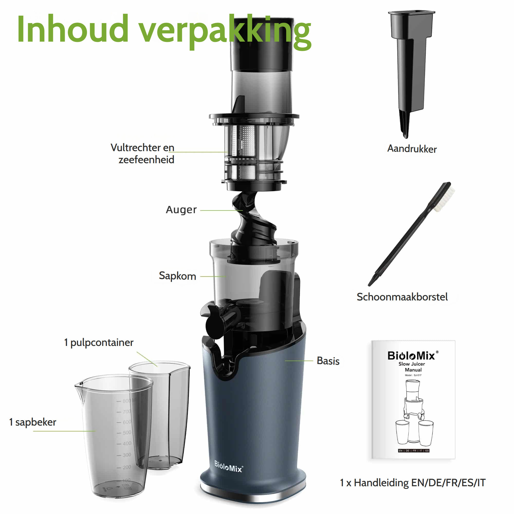 Citruspers Biolomix zonder BPA