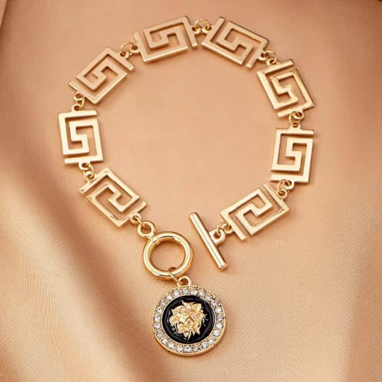 Bracelet de Cheville Orientale Serti de Cristaux 1