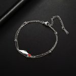 Bracelet Palestine à chaîne simple ou double