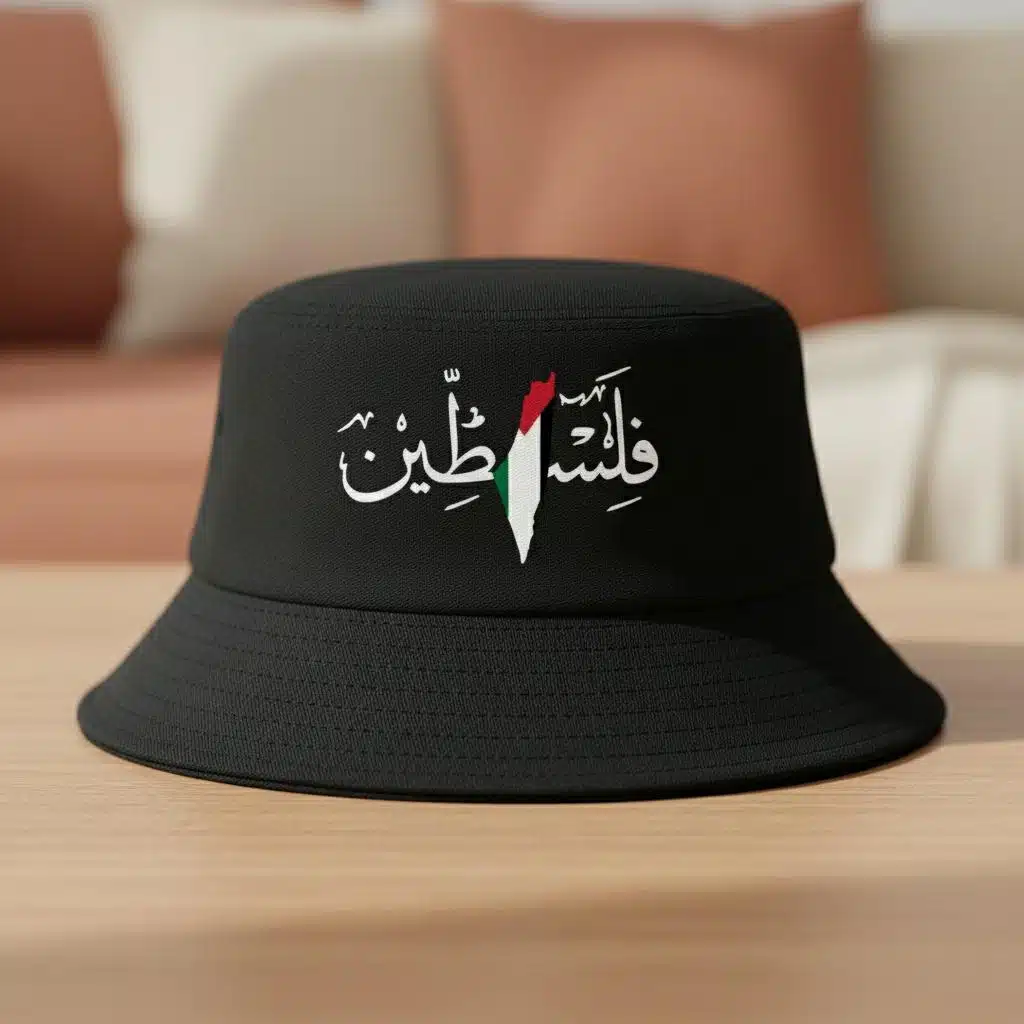 Chapeau bob à motif de la Palestine