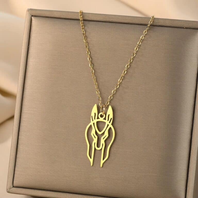 Collier Anubis Minimaliste 1