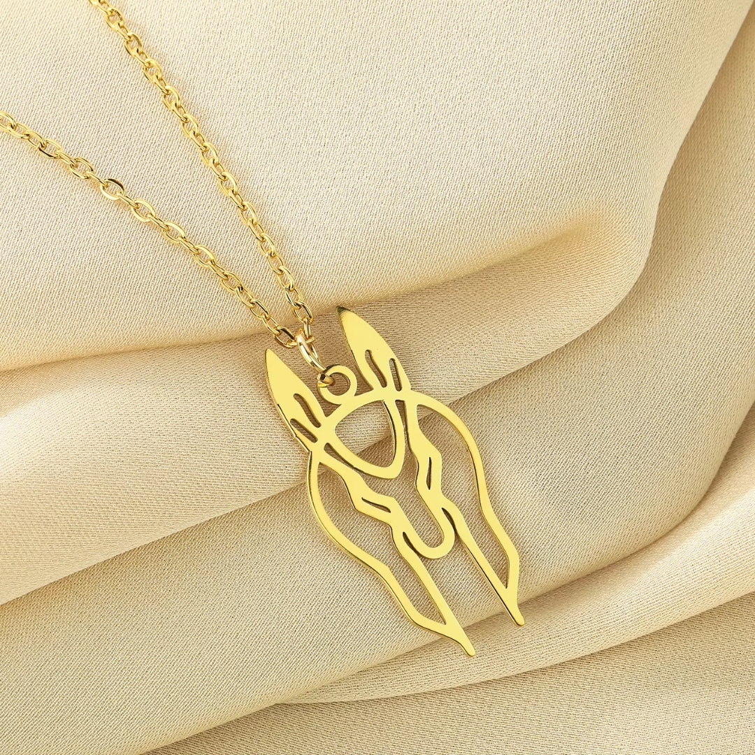 Collier Anubis Minimaliste 3