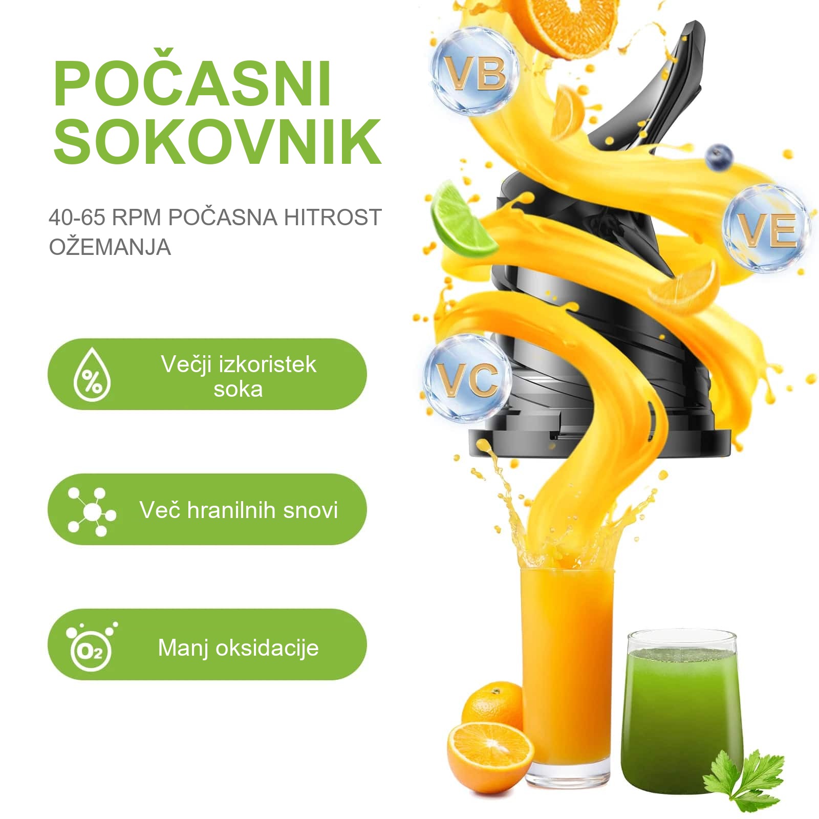 Sokovnik Biolomix z ekstraktorjem
