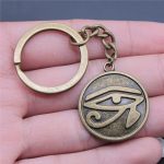 Porte-clés amulette oeil d'horus antique