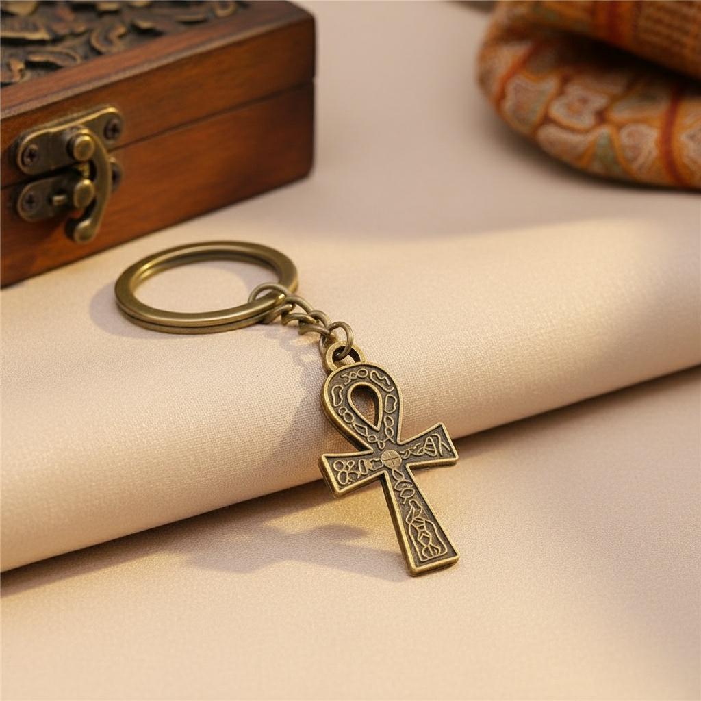 Porte-clés Ankh Style Égyptien