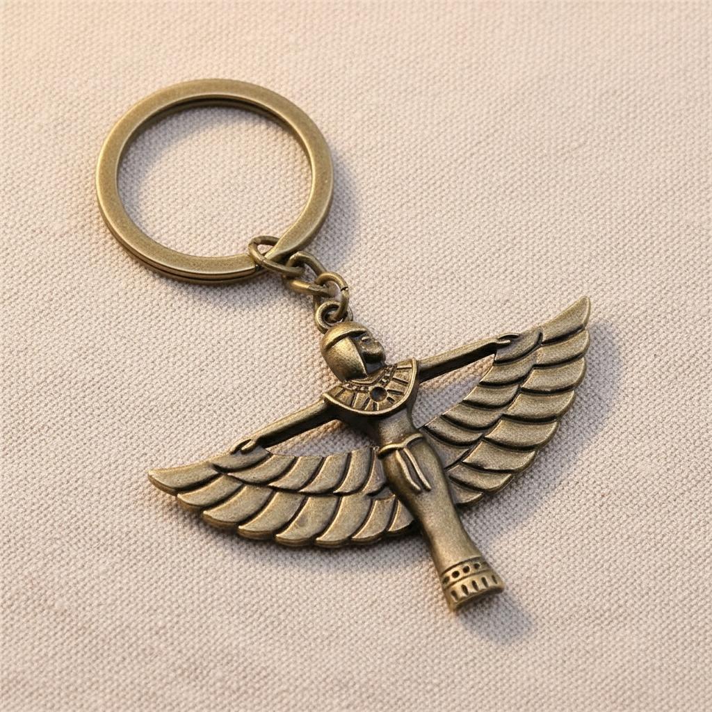 Porte-clés Isis Ailé Style Égyptien