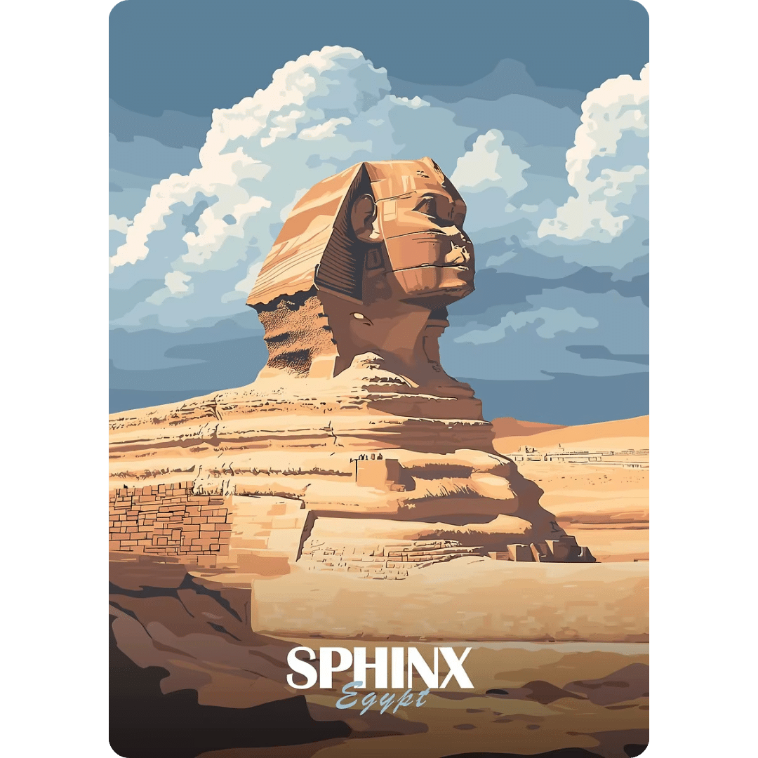 Poster de Décoration du Sphinx Égyptien
