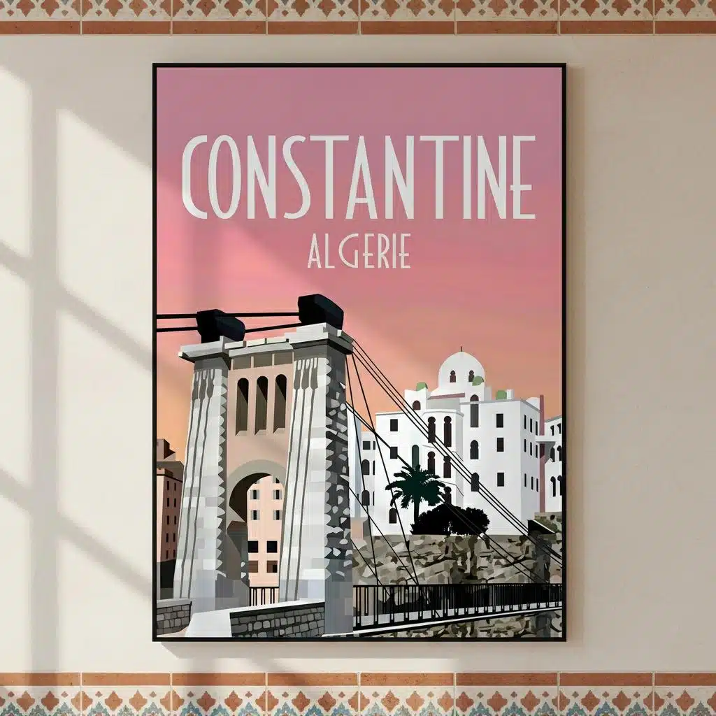 Poster Décoratif Ville de Constantine