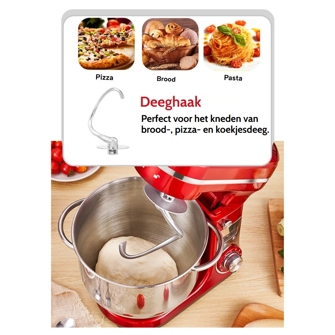 Stille elektrische standmixer Biolomix met 6 snelheden