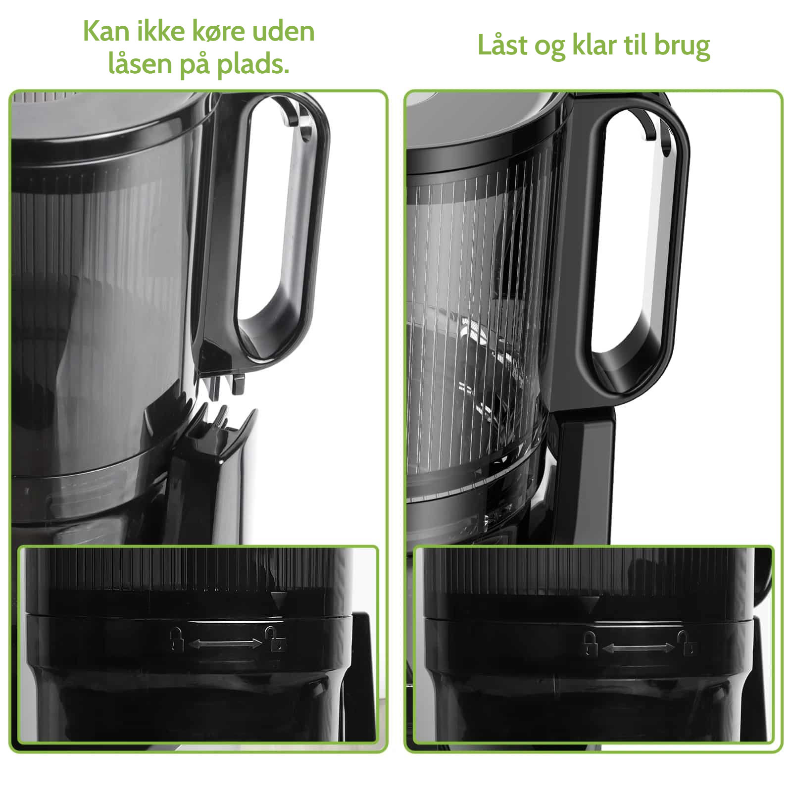 Biolomix juicer med saftudtrækker
