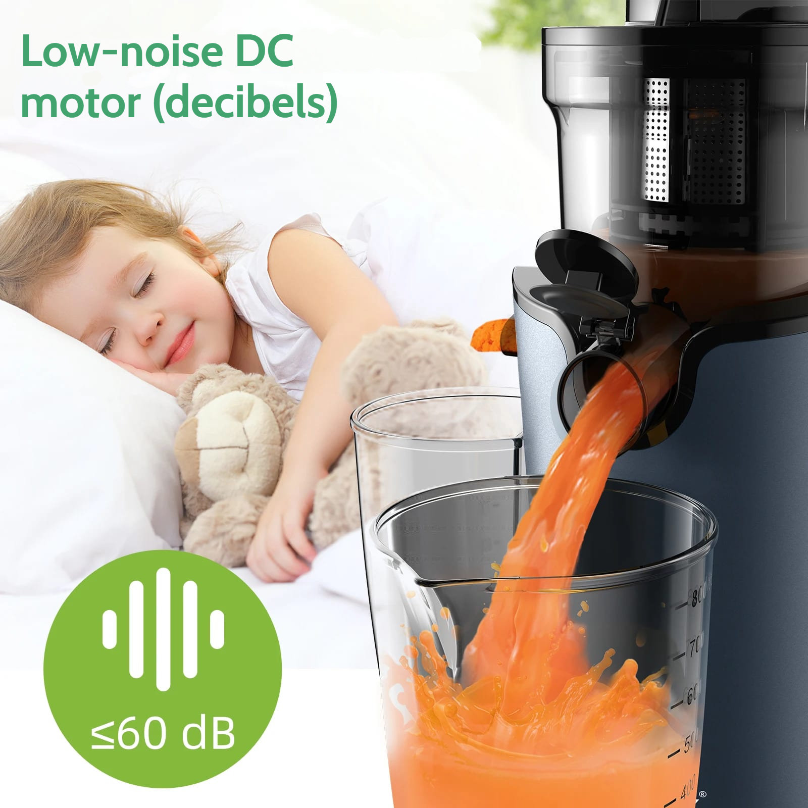 BPA-free Biolomix citrus juicer