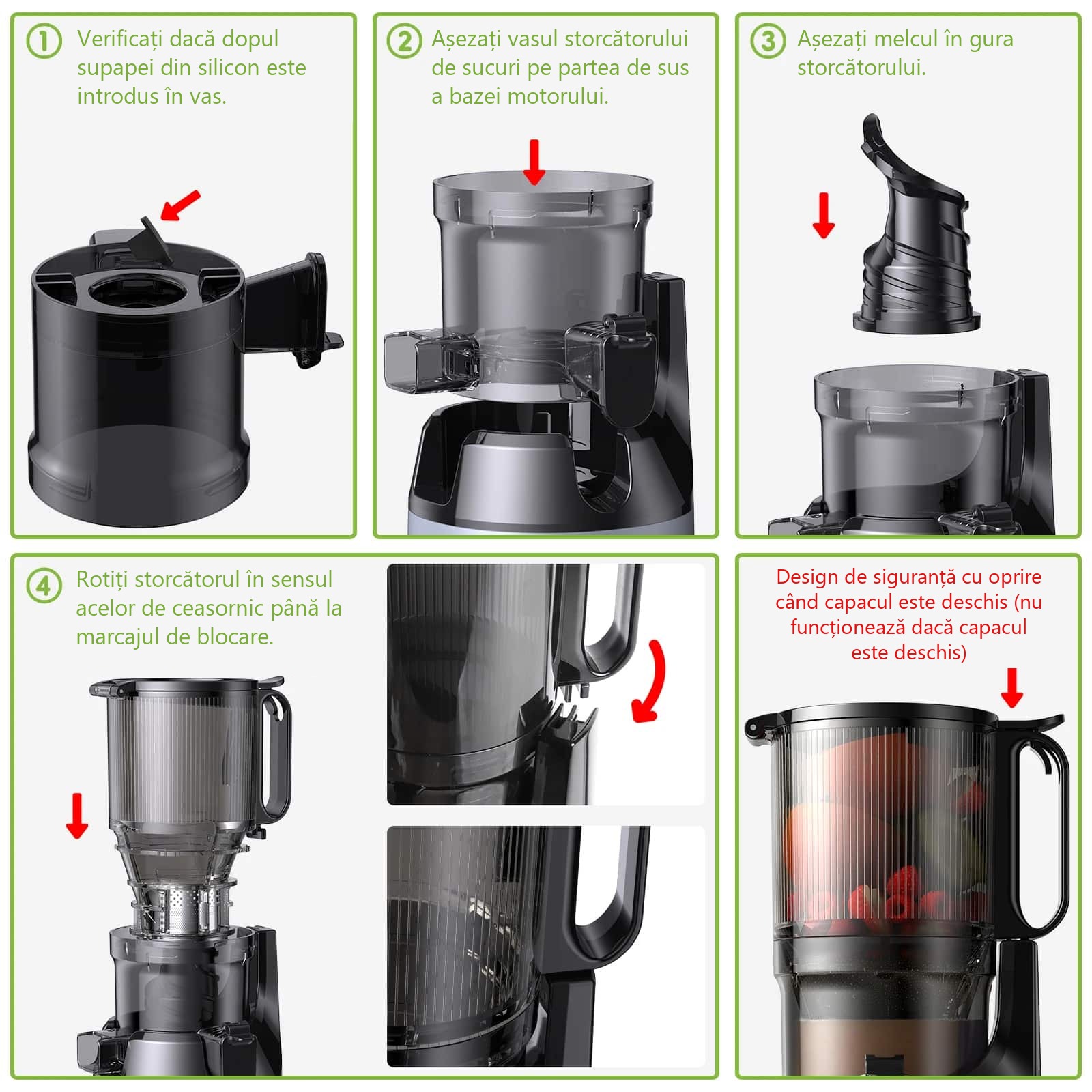 Storcător Biolomix cu extractor