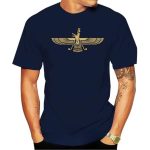 T-shirt com símbolo Faravahar