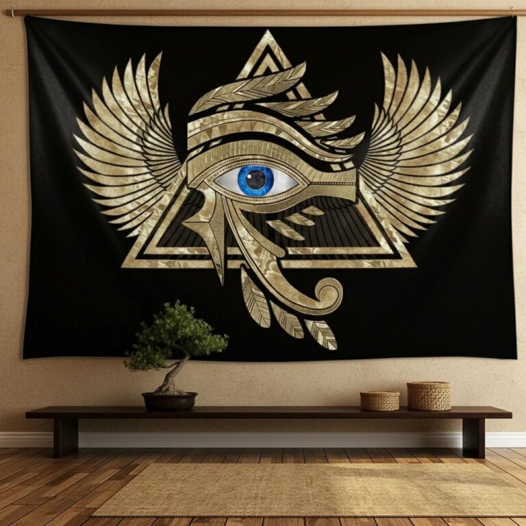 tenture-murale-oeil-dhorus-aily-pour-dycoration-intyrieure-picture-7257