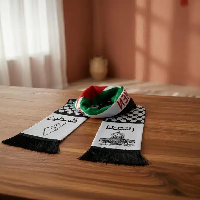 Écharpe Palestine keffieh traditionnelle