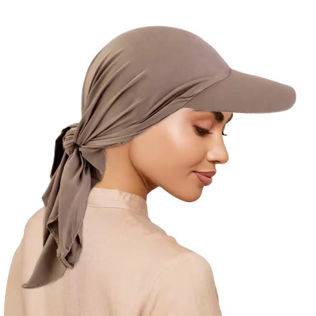 Boné hijab com pala