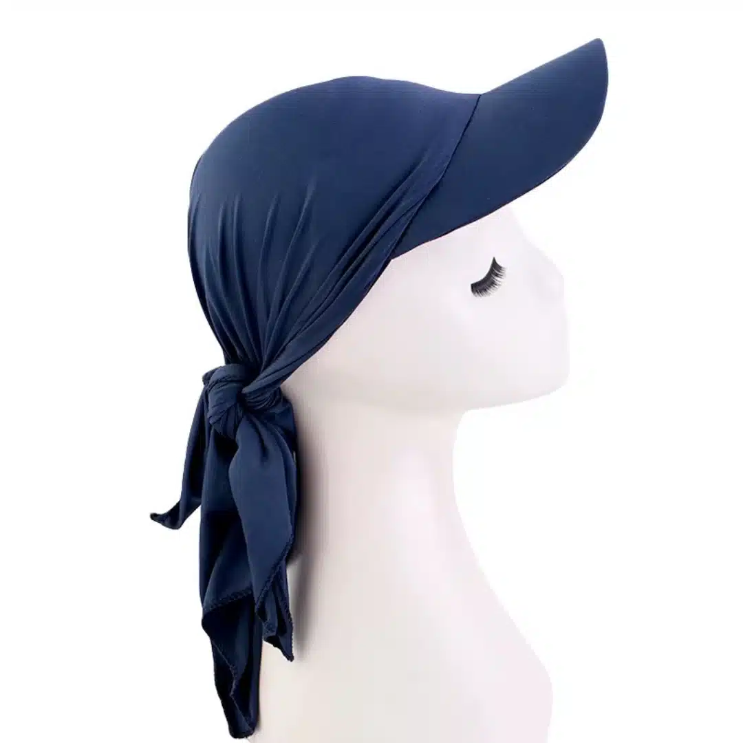 Boné hijab com pala
