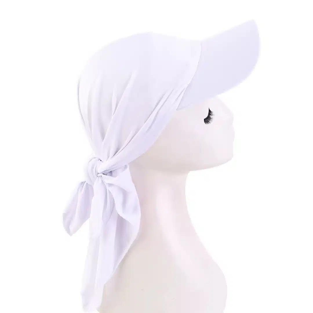 Boné hijab com pala