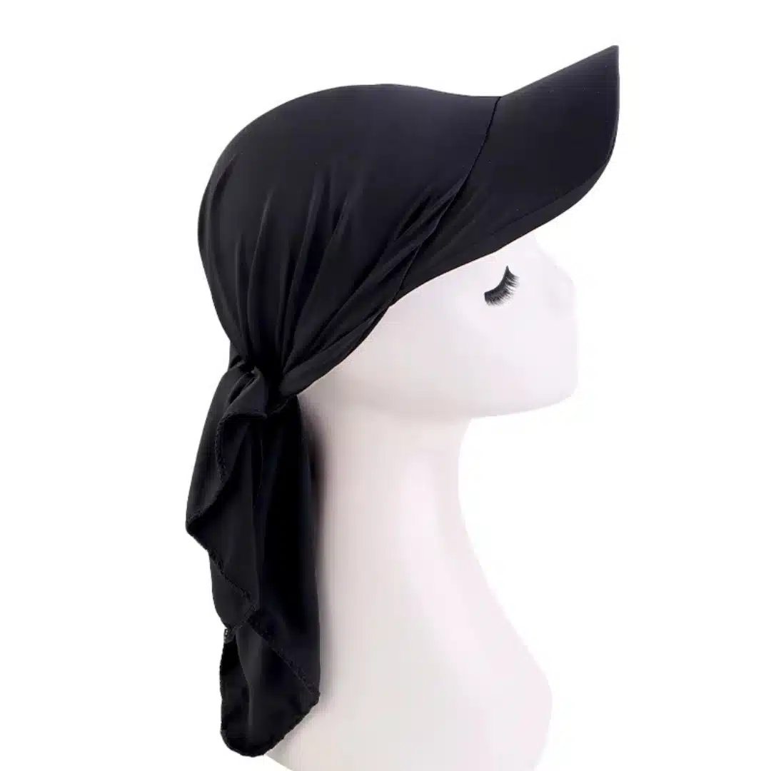 Boné hijab com pala