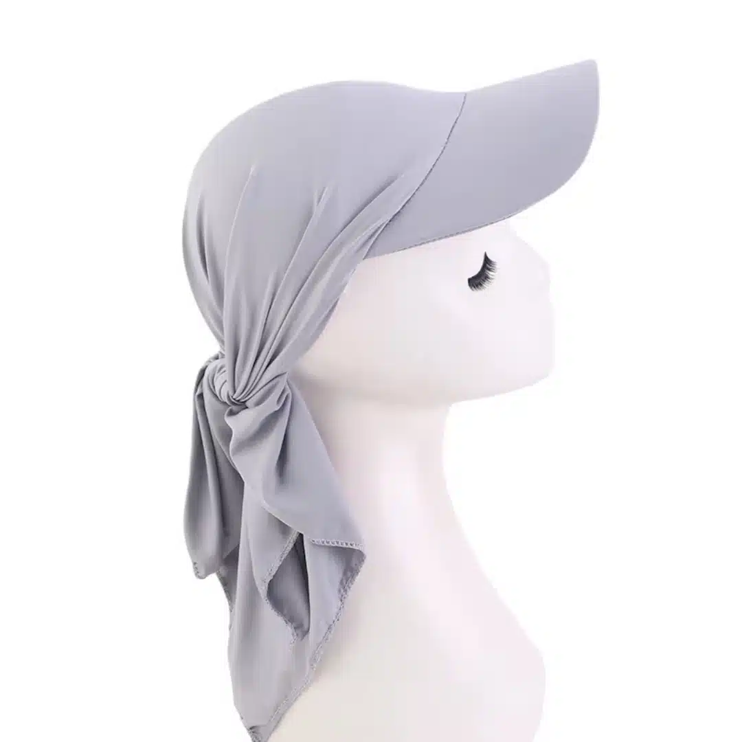 Boné hijab com pala