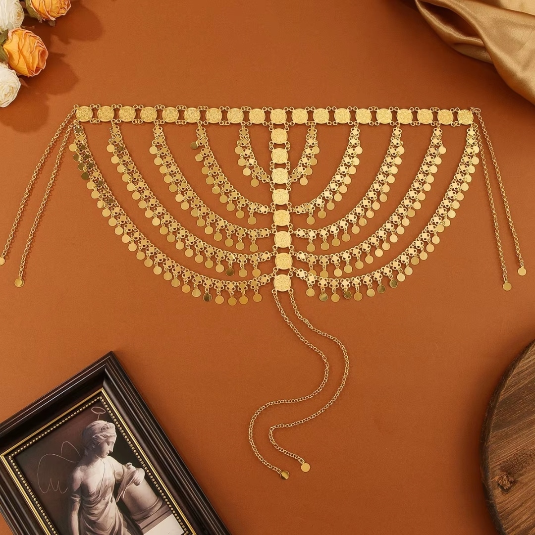 Chaine de Tête Orientale Style Bohème 2