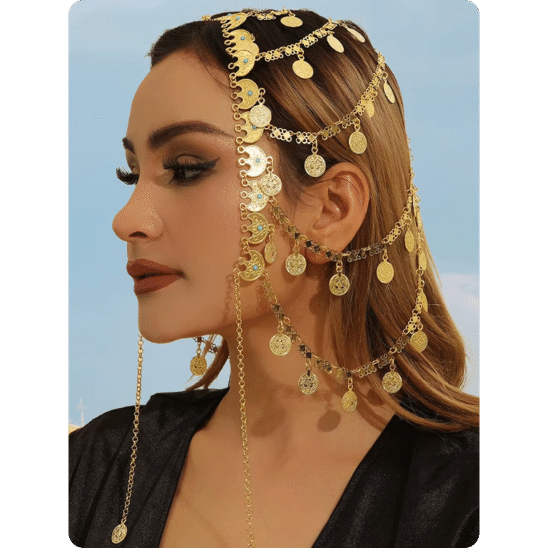 Chaine de Tête Orientale Style Bohème 4