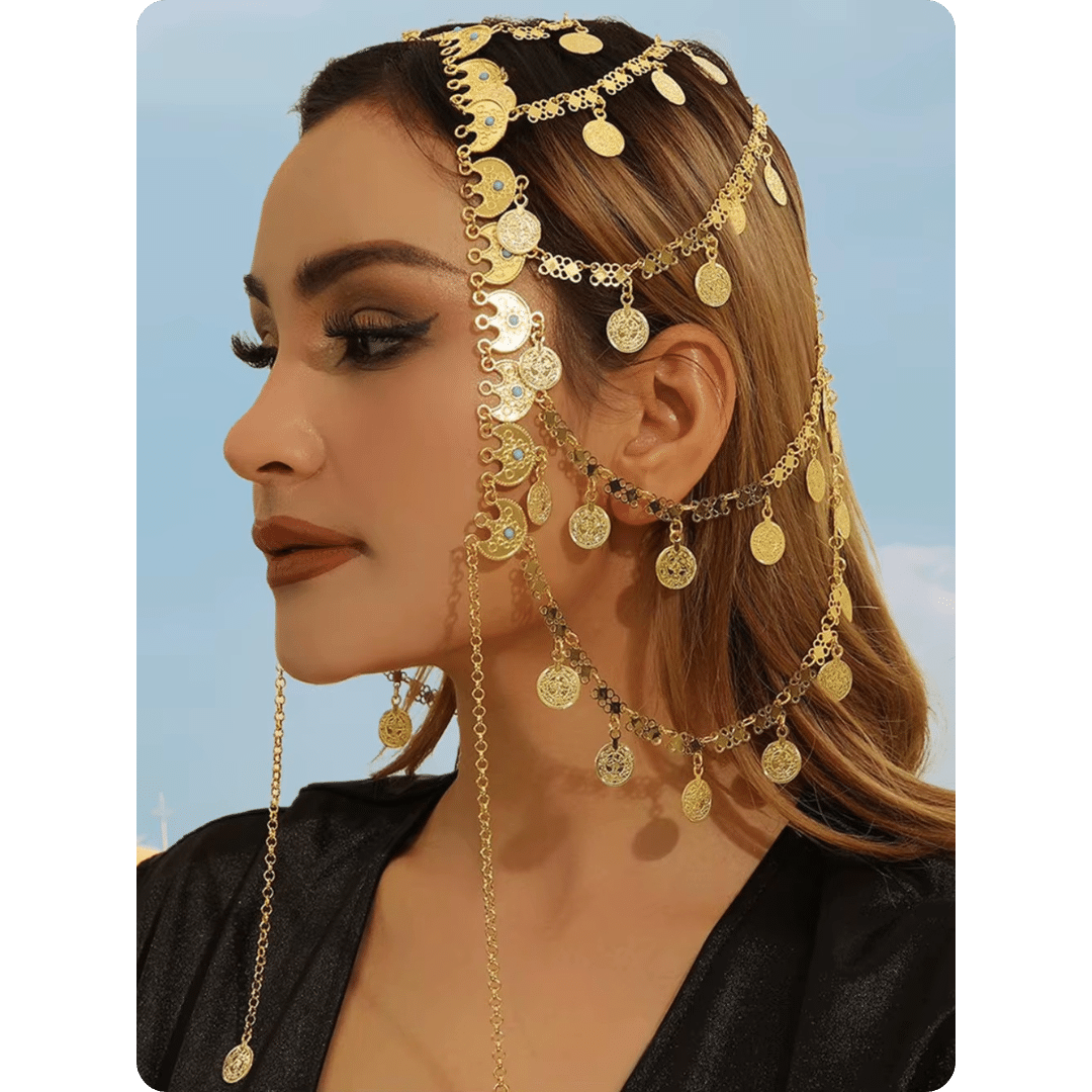 Chaine de Tête Orientale Style Bohème 4
