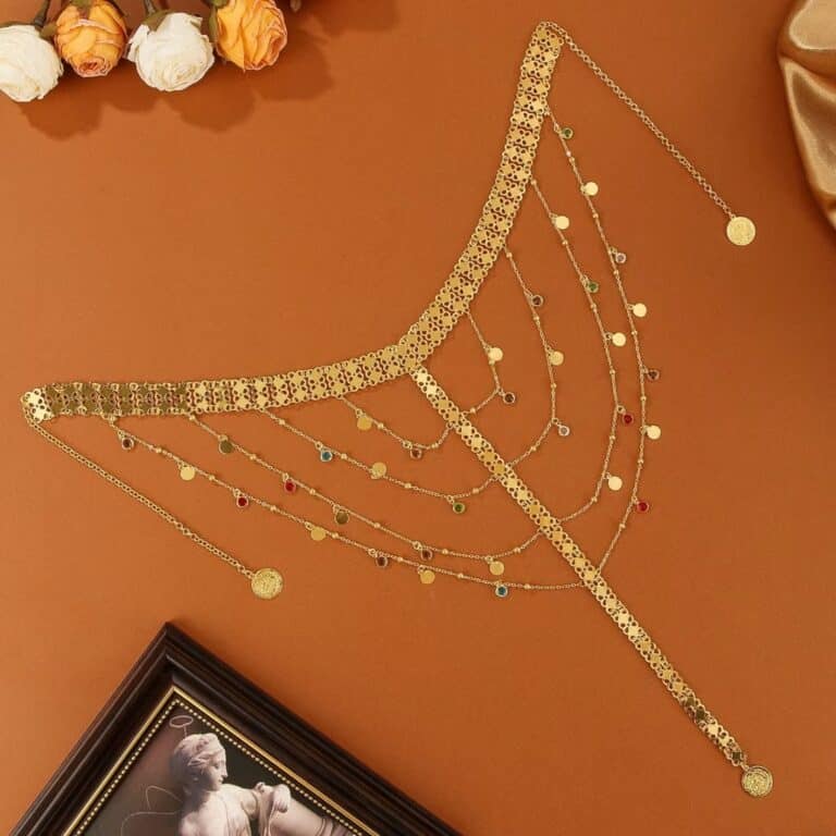 Chaine de Tête Orientale Style Bohème 7