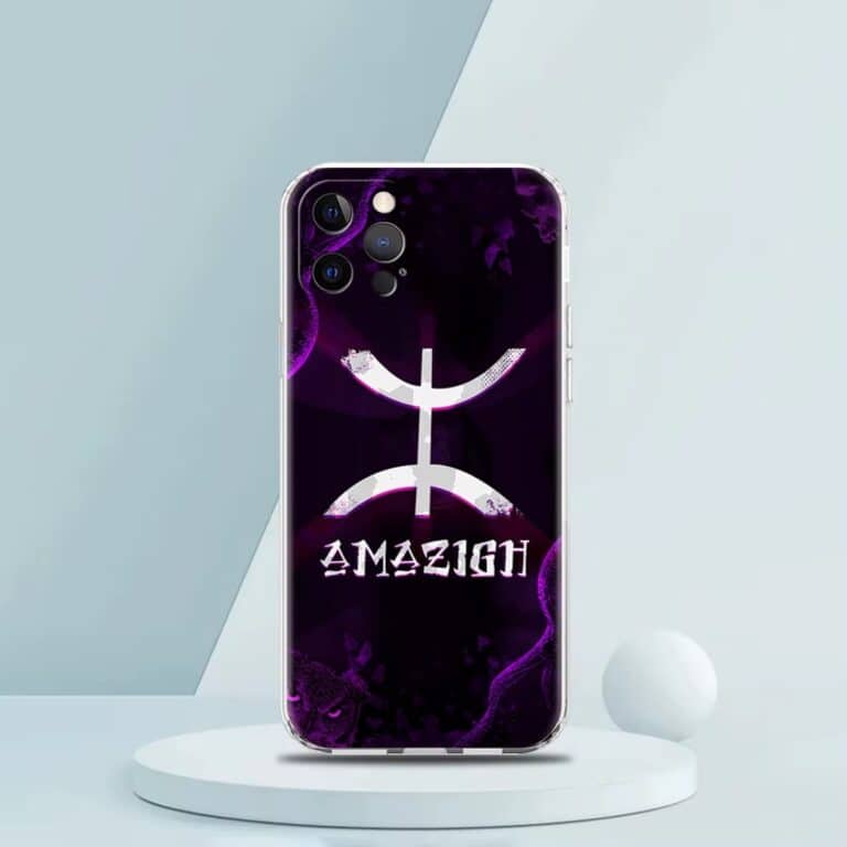 Coque Iphone Antichoc avec Drapeau Berbère Amazigh 11