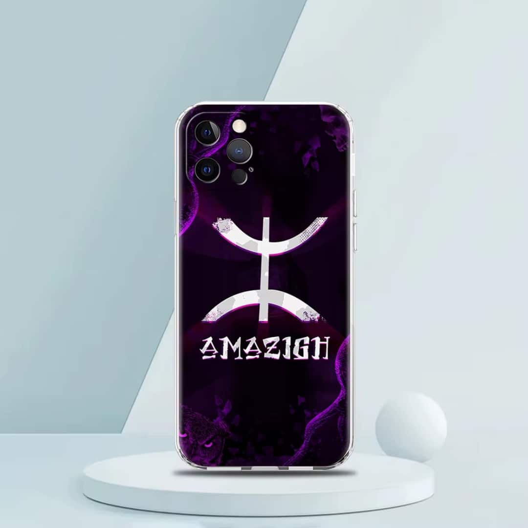 Coque Iphone Antichoc avec Drapeau Berbère Amazigh 11
