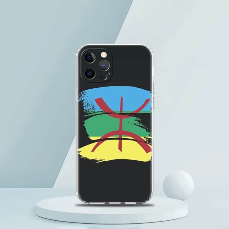 Coque Iphone Antichoc avec Drapeau Berbère Amazigh 6