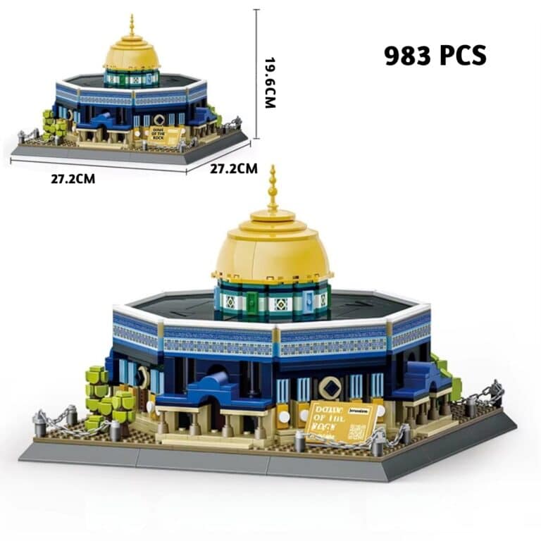 Dôme du Rocher de Jérusalem en Lego