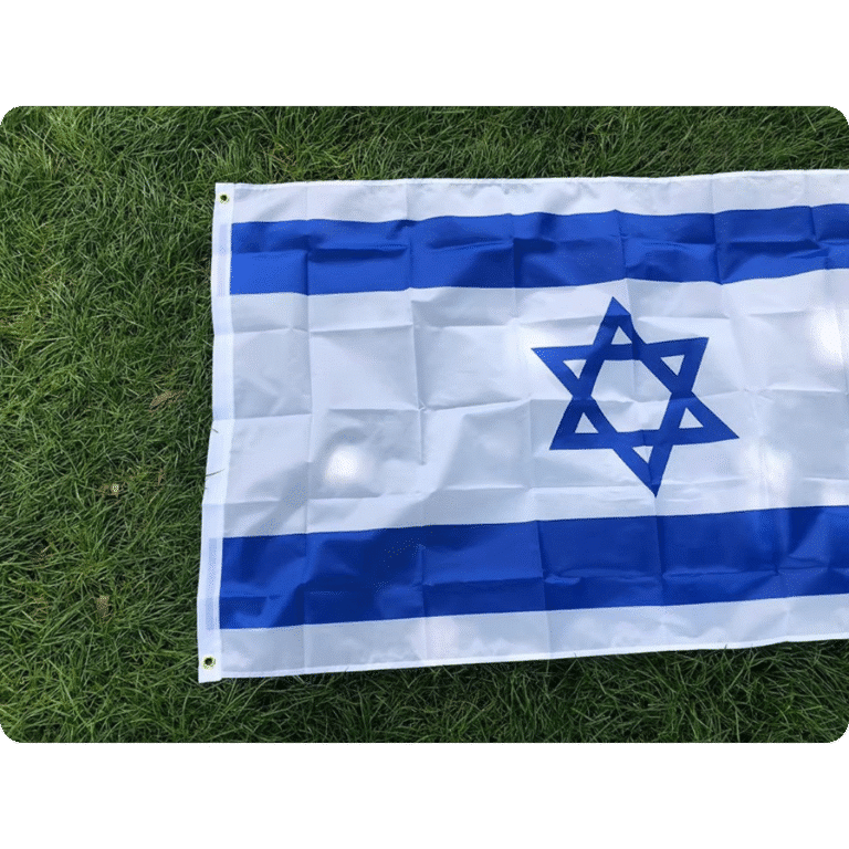 Drapeau D'israël pour Intérieur et Extérieur 2