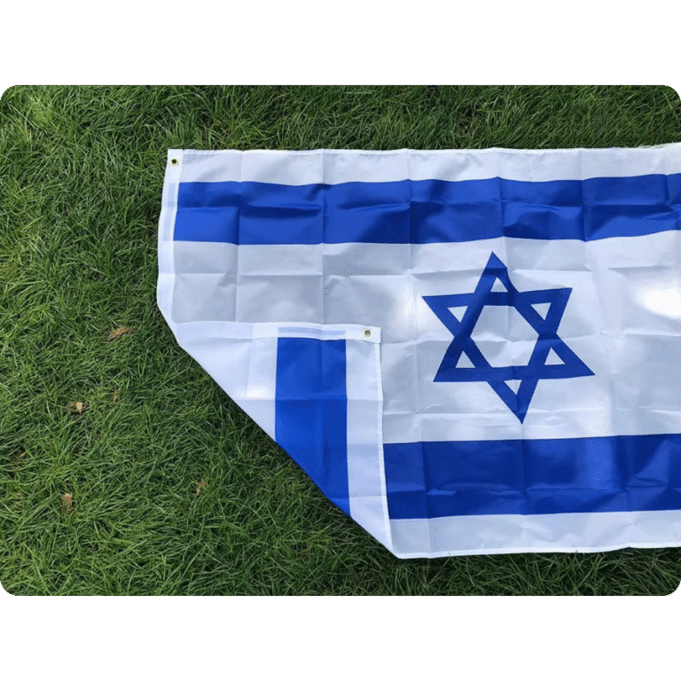 Drapeau D'israël pour Intérieur et Extérieur 3